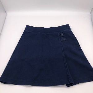 Cat & Jack Girls Blue Uniform Skirt 6/6X